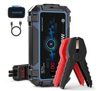 2500A/16000mAh Booster Batterie Voiture, Portable Jump Starter (12V 7L Gas/5.5L Diesel Engine) avec USB Quick Charging