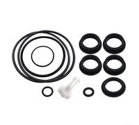 25013 Kit de joints toriques avec valve de libération d'air Pièce de rechange pour pompe à filtre à sable pour Intex, kit de réparation de pompe de filtre à sable