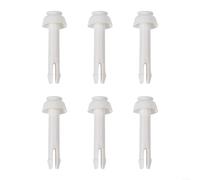 25018 Kit de goupilles de jonction et joints en caoutchouc pour piscines hors sol en métal de 4 m à 7,3 m, pièces de rechange avec connecteurs en T et joints anti-fuite, 60 mm (10 pièces de 70 mm)