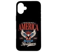 250e Anniversaire America Born Out of Resistance Coque pour iPhone 16 Plus