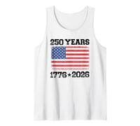 250e Anniversaire des États-Unis, Amérique, 250e Jour de l'indépendance de la liberté Débardeur