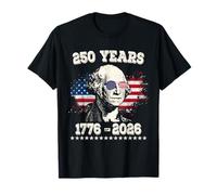 250e Anniversaire États-Unis George Washington 250e Jour de l'indépendance T-Shirt