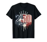 250e Anniversaire Patriotique USA 1776 2026 Jets de Combat T-Shirt