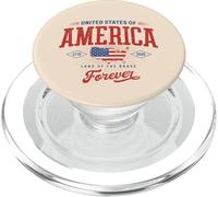 250e Anniversaire USA Forever PopSockets PopGrip pour MagSafe