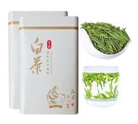 250g De Thé Blanc Anji En Vrac Thé Vert Bio Chinois Thé an Ji Bai Cha Thé Vert Aromatisé Infusion Froide Ou Chaude Ingrédients D'origine Naturelle Thé Brut D'asie