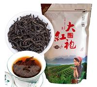 250g De Thé Oolong Big Red Robe Biologique En Feuilles Frit à La Main Thé Noir Corsé Goût Doux Sans Additifs Mûr Aromatisé En Feuilles En Sachet Aluminium Chinois