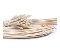250g Ronde Rouleau de Osier Rotin à Tresser, 1 Rouleau Moelle de Rotin Cannage Naturelle pour Vannerie, Tuyau Tressé Canne Kit de Réparation pour Meubles de Jardin, Projets de Bricolage(7mm x 12m)