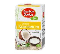 6X 250ML Crème De Coco Bio Végane Bamboo Garden Texture Crémeuse Fine
