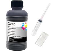 250Ml Black Ink Cartridge Compatible With Canon Pg-560 Cl-561 Pg-540 Cl-541 Pg-540Xl Cl-541Xl 541Xl 560Xl 561Xl Pg-40 Etc. Compatible With Ciss Cis System 1 Syringe, 1 Glove