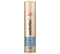Wellaflex Spray Instant Volume pour femme - Tenue extra forte jusqu'à 48 heures - Coiffage volumineux - Doux pour le cuir chevelu - Testé dermatologiquement - Formule végétalienne - Degré de tenue 4