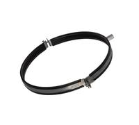 Ø 250mm Collier de Serrage avec Joint en Caoutchouc - M8 / M10 Collier de Fixation pour Tube