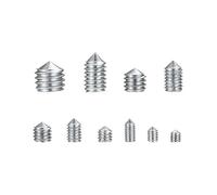 250PCS/BOX 304 Stainless Tip Set Screw Kit Hex Hexagon Socket Allen Cup Point DIY Set Door Handles Bolt M2 M3 M4 M5 M6 M8(10 BOXES)
