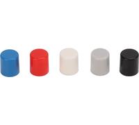 250PCS Capuchons de Boutons Poussoirs Plastique ABS 6 Pin Power Self Locking Switch Caps Multiple Colors