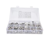 250Pcs Glass Assortment Kit, Fast Blow Tube Set with 15 Kinds of Specifications, 120A- Car Kit for Circuit, Packaged in Transparent