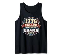 250th Anniversary Patriotic July 4th T-Shirt - USA 1776-2026 Débardeur