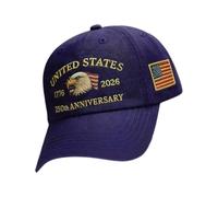 250th Eagle Commemorative - 5.51 inch, Marine Corps 250th Commemorative Cap, Themed Event doit avoir | US Marine Corps Vintage Hat, 250e anniversaire Chapeau pour Halloween Golf Camping Voyage