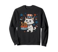 250th Years Cat 1776-2026 4th of July Party Sweatshirt