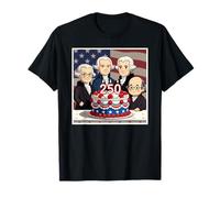 250th Years Founding Fathers 1776-2026 4th of July Party T-Shirt