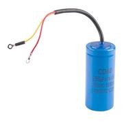 250UF 250V AC Starting Capacitor For Heavy Duty electronic starter Air Compressor Red Yellow Two Wires EKFBQBGW