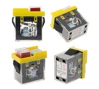 250V 2-Button Waterproof Dustproof Switches Momentary Electromagnetic Switches for Machine Switches for KJD6 5E4