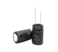 250V High Frequency Aluminum Capacitor 1UF 2.2UF 4.7UF 6.8UF 8.2UF 10UF 15UF 22UF 33UF 47UF 68UF 100UF 150UF 220UF 330UF MQXFCZUX(330 UF 2 Pcs)