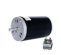 250W 220V 4000RPM Quite Permanent Magnet DC electronic starter Double Bearing Lathe 77MM 10MM Shaft Diameter CZAOINCU(250W Motor)