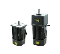 250W AC 110V 220V 50 60Hz Induction Gear electronic starter With Speed 1400 rpm to 5rpm 104mm Flange Engine NWPNLXEA(220V,7rpm)