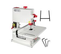 250W Benchtop Bandsaw 8in Width Cutting Wood 900m/min Small Woodworking Tabletop Band Sawing Machine DIY Tilt Table