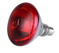 250W Lampe Chauffante Infrarouge Anti-Explosion Ampoules Épaissies pour Porcinet Poulet Canard Oiseaux Cohérence Coeur Lumière (Rouge, Taille unique)