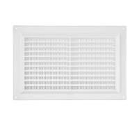 250x170 mm Grille De Ventilation En Plastique ABS Blanc