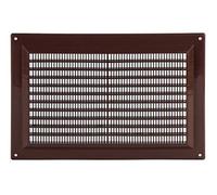 250x170mm Marron Grille de Ventilation en Plastique ABS