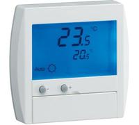 thermostat digital - fil pilote - semi encastré - hager 25120