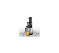 Russell Hobbs Extracteur de jus [Professionnel] Inox (Fruits & légumes, 3 tamis: fin, épais & fruits congelés, fonction inversion, pichets gradués & séparateur de mousse, pichet à pulpe 1,4L) 25170-56