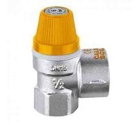 253042 Soupape de sécurité pour installations solaires 1/2"F x 3/4" F 2,5 bar CALEFFI