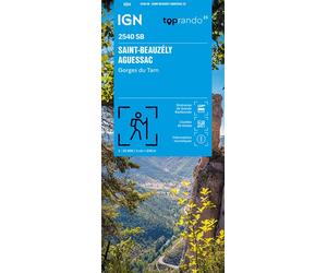 2540sb st-beauzely aguessac gorges du tarn - Collectif - Ign Institut Geographique National - broché - Atlas / carte