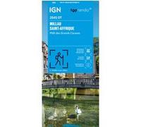 IGN Carte 2541OT Millau St.Afrique PNR des Grands Causses