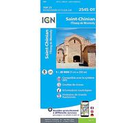 IGN St-Chinian / L'Étang De Montady - Carte topographique Taille unique