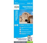 2545ot saint-chinian l'etang de montady - - Collectif - Ign Institut Geographique National - Atlas / carte