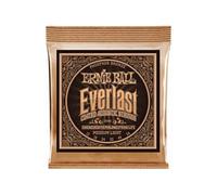 Ernie Ball Cordes guitare acoustique Everlast – phosphore-bronze revêtues, calibre 12-54
