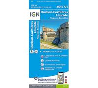 IGN - Durban-Corbières.Leucate.Plages Du Roussillon - Carte topographique - Taille unique