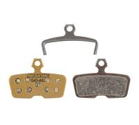 Braking Plaquettes de frein à disque Avid Code 2011 Métalliques Carbone Doré