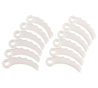 255mm Plastique Lame Set pour MAKITA Pelouse Coupe-Bordures,12 Paquet - 198426-9