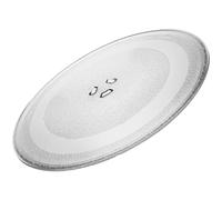 255mm Turntable Assiette en Verre Four Circulaire 3 Fixations Plat