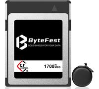 256 Go Carte Mémoire Numérique Cfexpress Type B Avec Étui Portable, Nvme Pcie 3.0, Jusqu'À 4K/6K/8K Raw Vidéo Et Photo, Compatible Avec Nikon Z6/Z7/Z9/D5/D6, Canon Eos-1Dxmark Iii/Eos-R3/R5