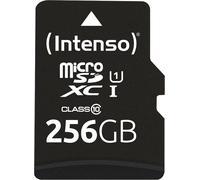 256 Go Premium Carte Mémoire Microsd Avec Adaptateur Sd, Classe 10 Uhs-I, Vitesse De Lecture Maximale De 45 Mo/S De Arcanite Noir 3423492[LOT6240222]