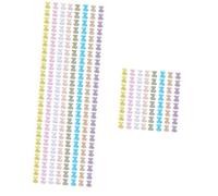 256 Pièces Ongle Ours Aurore Cabochons Gommeux Strass Pour Les Ongles Paillettes En Forme D'ours Nail Art Strass Turbans Pour Femmes Ongle Pailleté Ongles Charmes Décoration Résine FRCOLOR