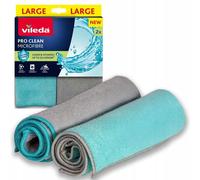 Vileda Pro Clean Chiffon en microfibre 2 pièces.