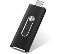 256GB Metal USB C Flash Drive,2-in-1 USB Type C and USB 3.2 OTG Flash Drive,256GB USB Type C Flash Drive for iPhone 15/Android Smartphone