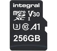 256gb Microsd Card Haute Vitesse Carte Mémoire Vidéo 4k \U2013 Jusqu'à 100mb/S En Lecture Et 50mb/S En Écriture, Uhs-I, U3, Classe 10, A1 App Performance - Smartphones, Tablettes, Drones