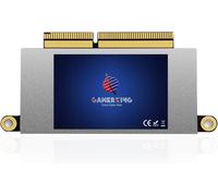 256GB NVMe SSD for Mac,M.2 PCIe 3.0 3D NAND TLC Internal Hard Drive Compatible with MacBook Pro 13 Inch 2016 and 2017 A1708 EMC 3164/2978 Non-Touch Bar ( Interface)